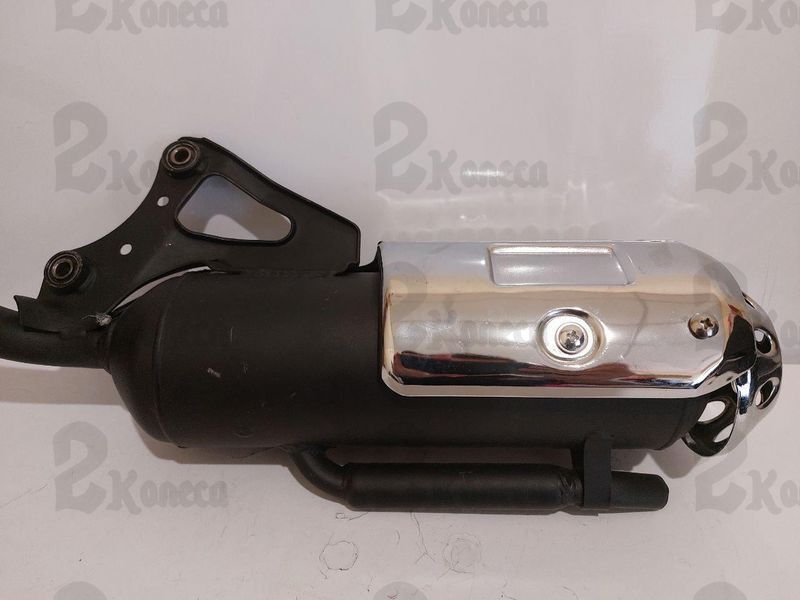 Глушитель Honda Dio 35, Lead 48 (накладка хром) 22816 фото