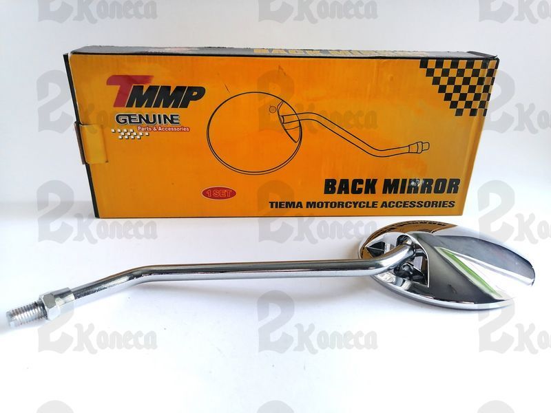 Зеркало Дельта Круглое с резьбой М10 Хром "TMMP" 2952 фото