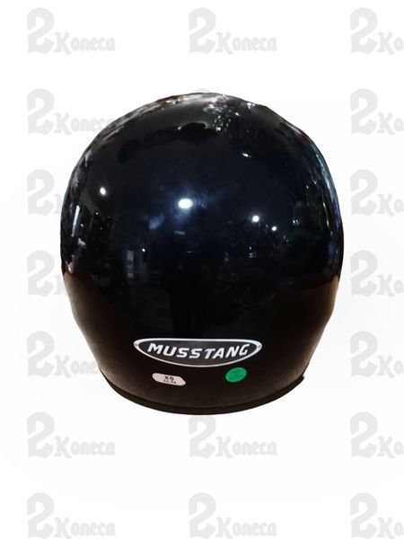 Мотошолом чорний "Musstang" M 27379 фото