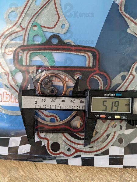 Прокладки для двигателя Дельта, Альфа 125сс &Oslash;54 (круглое отверстие) "Lipai" 19159 фото
