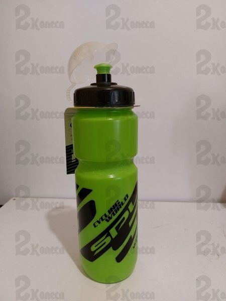 Фляга для велосипеда 0,8L Spelli зелений з чорним 28089 фото