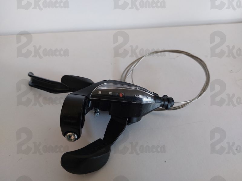 Моноблок, манетки на велосипед 3+7 скоростей "Shimano" ST-EF500 25618 фото