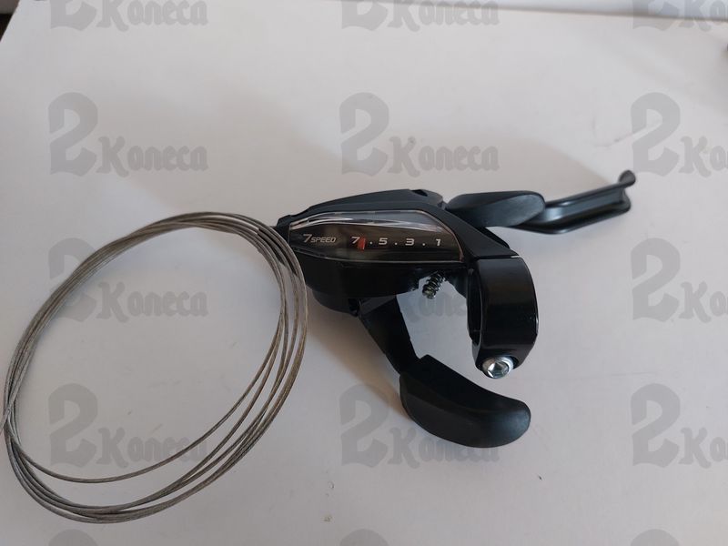 Моноблок, манетки на велосипед 3+7 скоростей "Shimano" ST-EF500 25618 фото