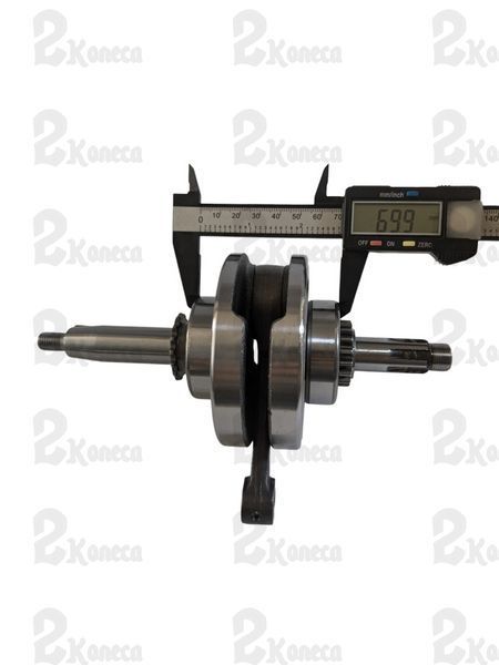 Коленвал Дельта, Альфа 125сс p=13mm "Lipai" 004503 фото