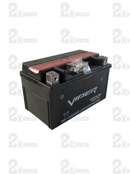 Мотоакумулятор для скутера Outdo Пастовий 7 Ah 12 V AGM (UTX7A-BS) 1484 фото