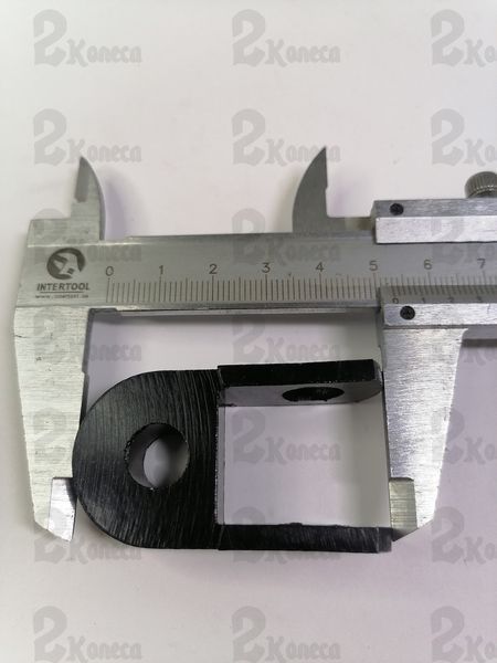 Удлинитель амортизатора L-25mm d-10mm. "TATA" 1ШТ (синий/черный) 7121 фото