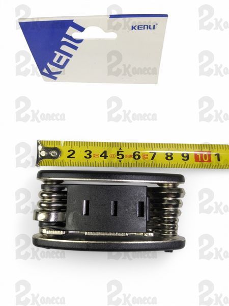 Велосипедний мультитул, набір інструментів "Kenli" 2913 фото