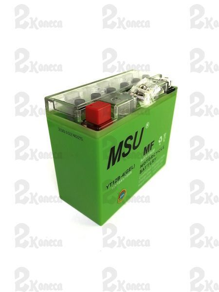 Мото Аккумулятор для мотоцикла 10а\ч 12V "MSU" YT12B-4 (2025р.в.) 41365 фото