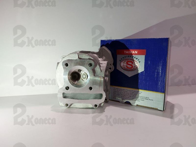Головка циліндра скутер 4T GY6 80cc &Oslash; 47 mm (Yaben 50-80cc) (клапана 64mm) "SEE" (Тайвань) 1860 фото