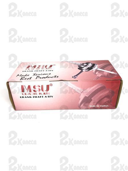 Колінвал Honda Dio 27/28, Tact 30/31 (вал 14 мм) "MSU" 012568 фото